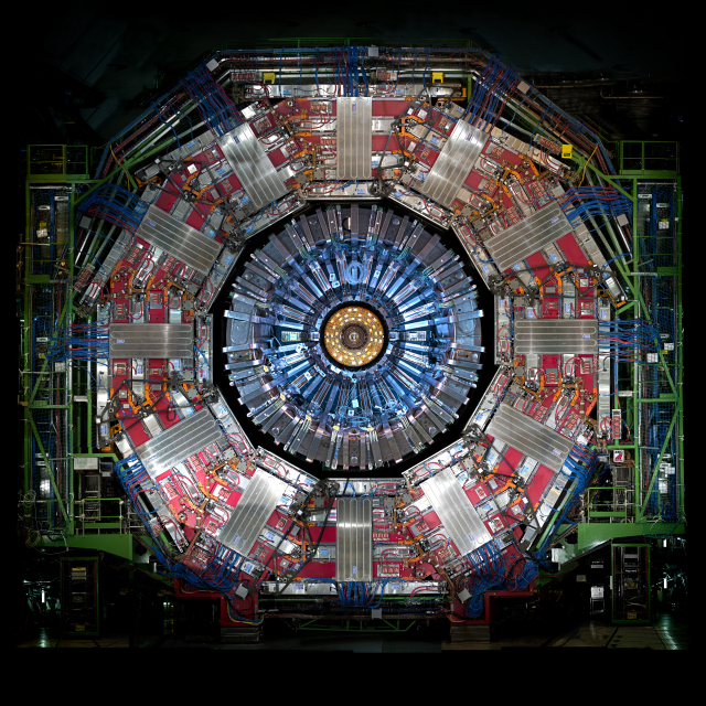CMS detector at CERN's Large Hadron Collider